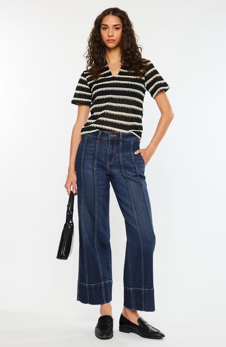 KanCan Ashley High Rise Wide Leg Jeans, Alternate, color, 