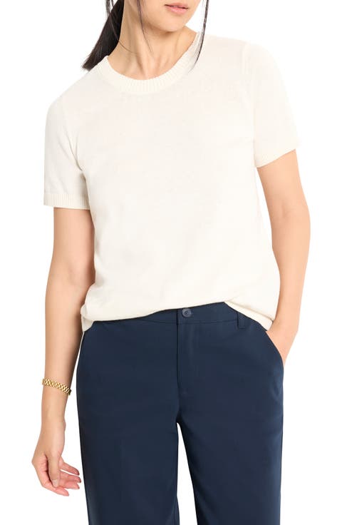 Easy Short Sleeve Sweater