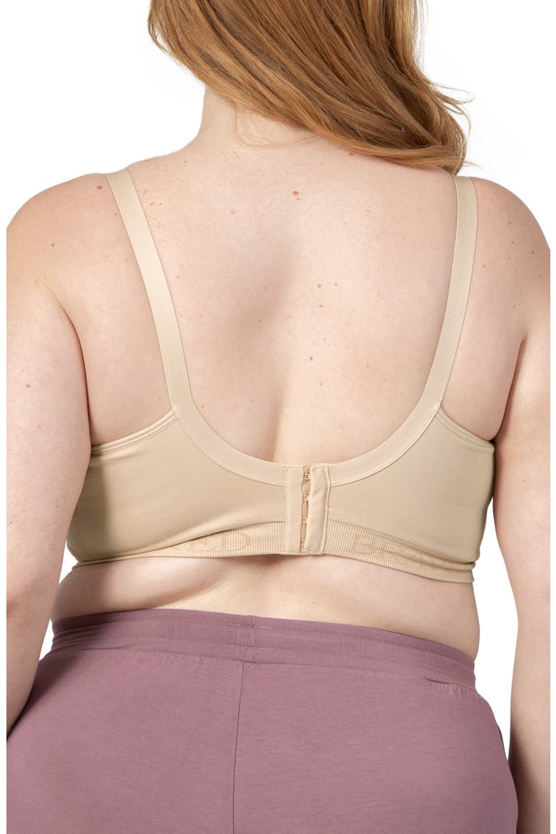 Signature Sublime Contour Pumping Bra, Alternate, color, BEIGE