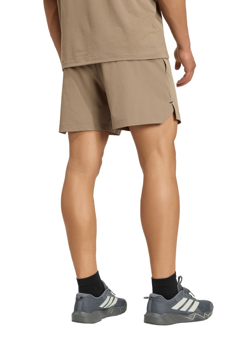 D4T Essentials Shorts, Alternate, color, KHAKI