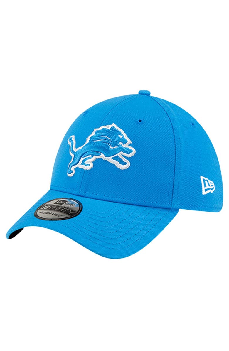New Era Men's New Era Blue Detroit Lions Classic 39THIRTY Flex Hat, Main, color, 