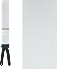 Trafalgar Big & Tall Sutton Solid Silk Formal End Suspenders