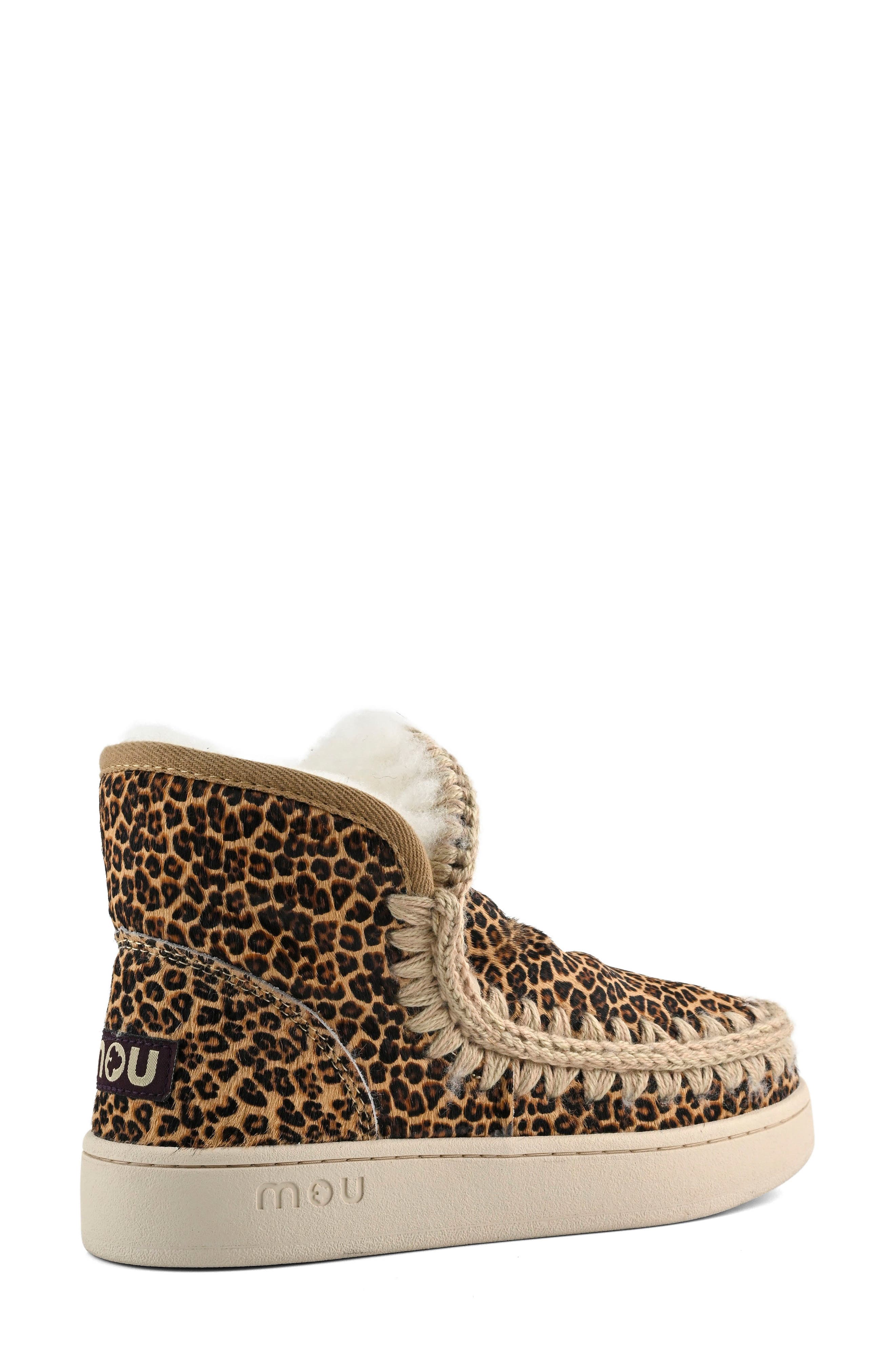 Mou Sneaker Boot with Genuine Shearling Trim (Women) | Nordstrom