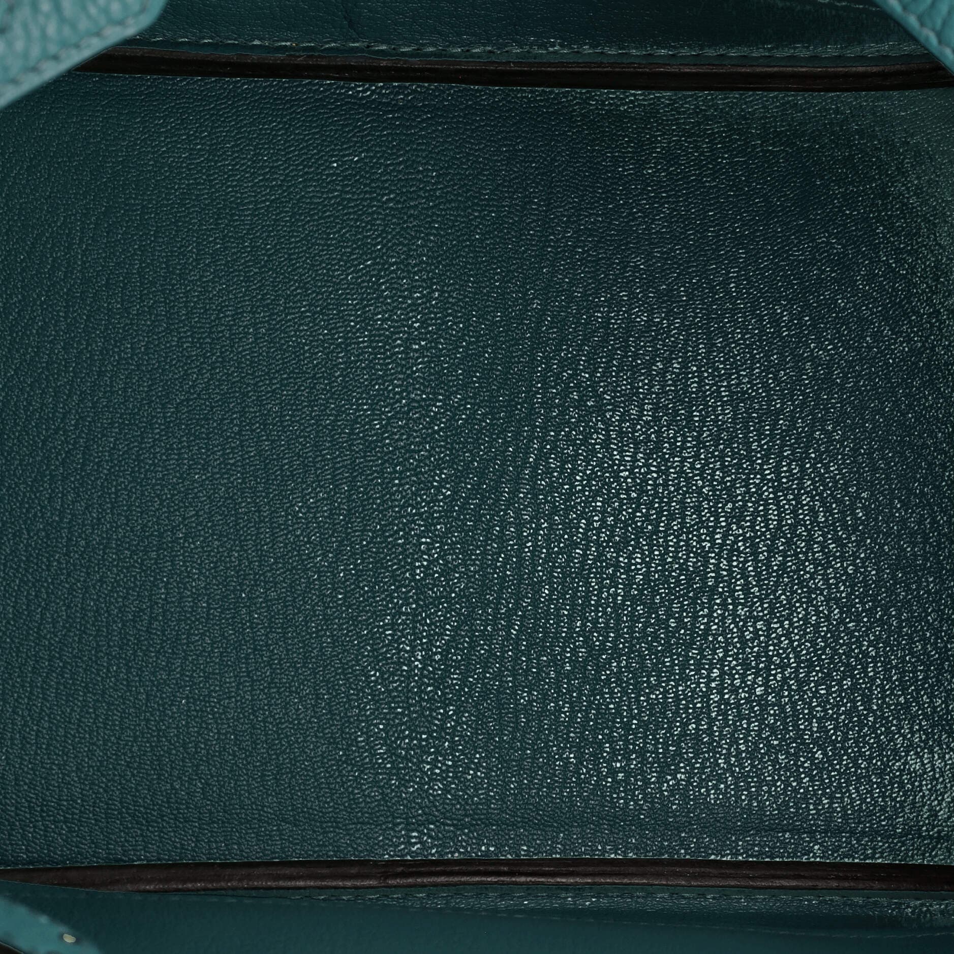 Pre-Owned Hermes Birkin Handbag Green Clemence with Gold Hardware 30, Alternate, color, 