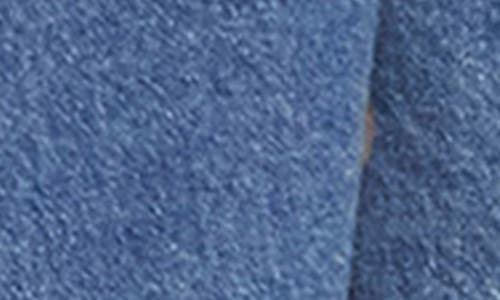 Fifteen Twenty Chelsea Crop Denim Trench Coat In Denim