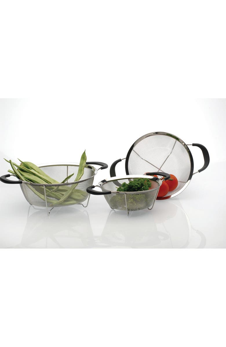 BergHOFF Essentials Stainless Steel Round Mesh Colander, Main, color,