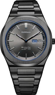 D1 Milano Dark Illusion Ultra Thin Bracelet Watch, 39mm