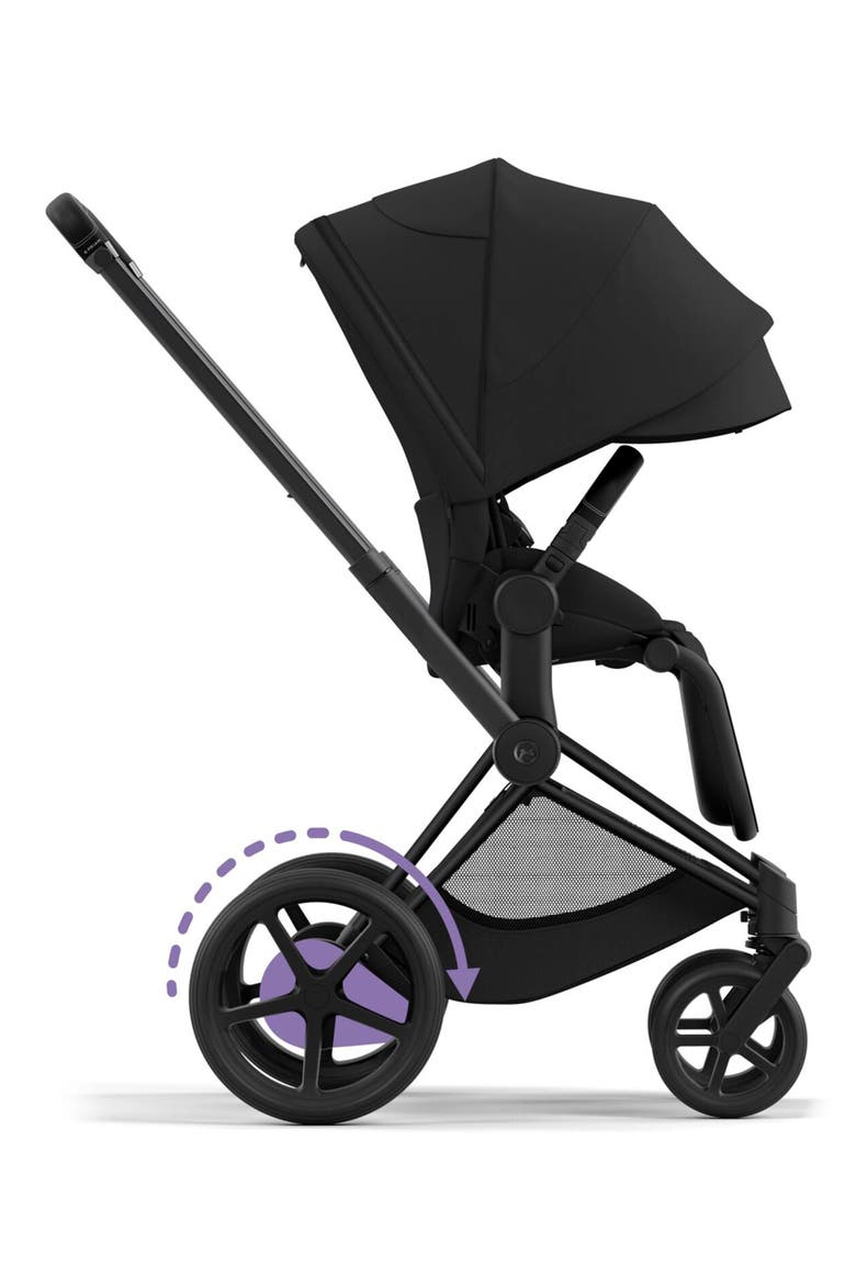 e-PRIAM Electronic Smart Stroller, Alternate, color, SEPIA BLACK