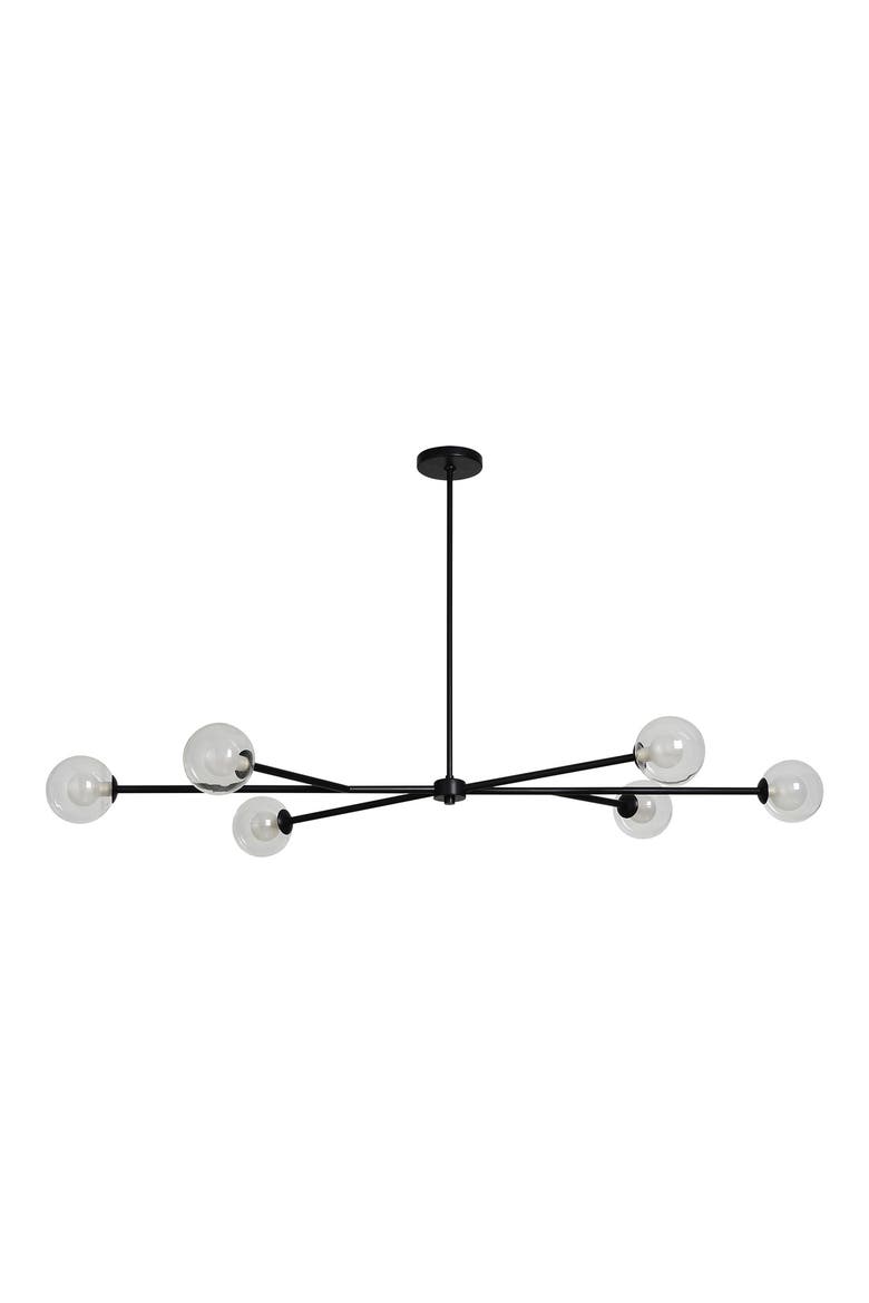 Endah Ceiling Light Fixture, Alternate, color, MATTE BLACK