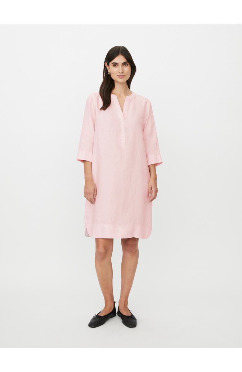 Masai Copenhagen MaNokolo Linen Tunic Dress, Main, color, Primrose