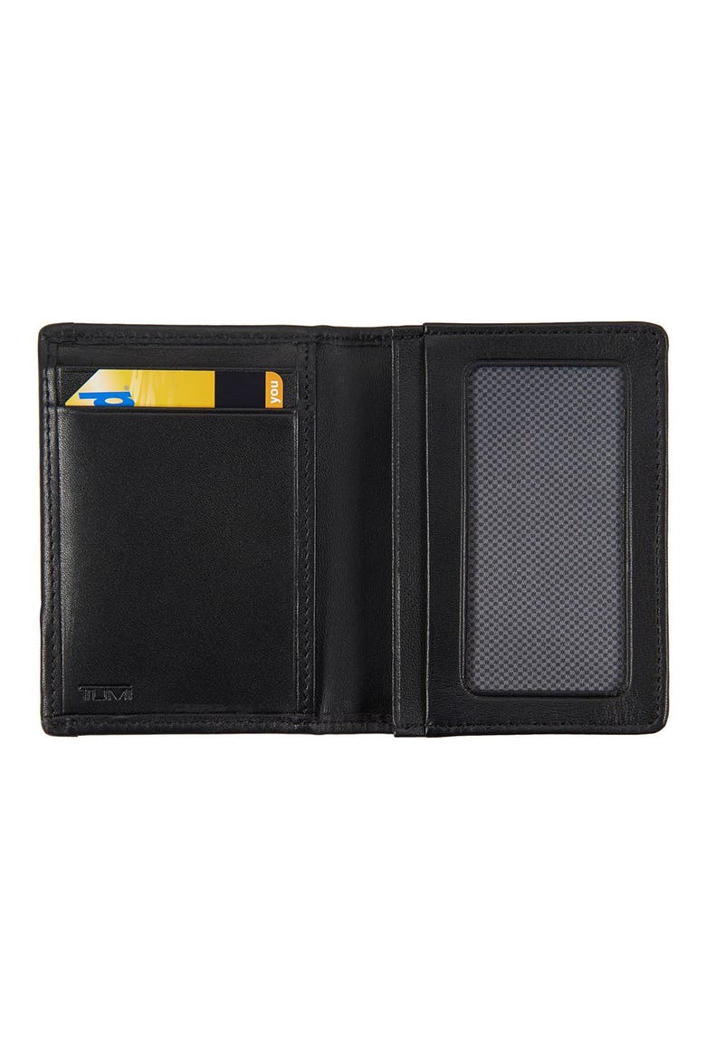 Alpha ID Lock™ Shielded Gusseted Card & ID Case, Alternate, color, BLACK