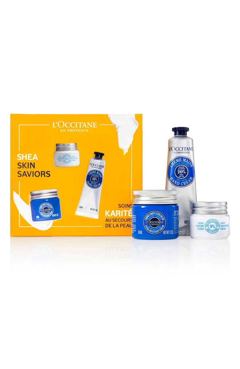 L'Occitane Shea Skin Saviors Set USD $39.50 Value, Main, color,