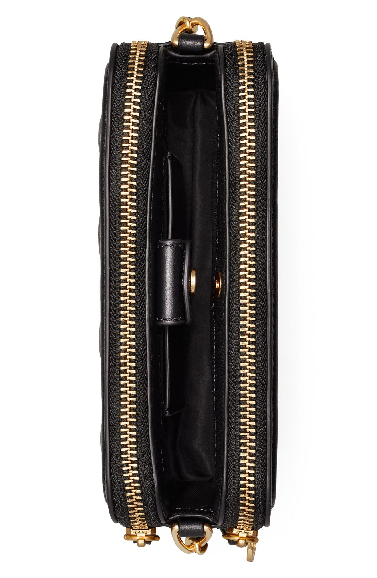 Tory Burch Fleming Double Zip Mini Bag, Alternate, color, 