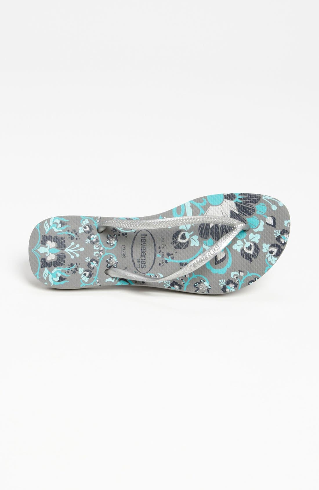 'Slim Paradisio' Sandal, Alternate, color, GREY