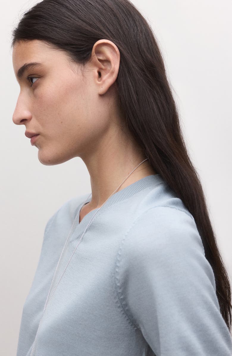 MANGO Wool Sweater, Alternate, color, Medium Grey