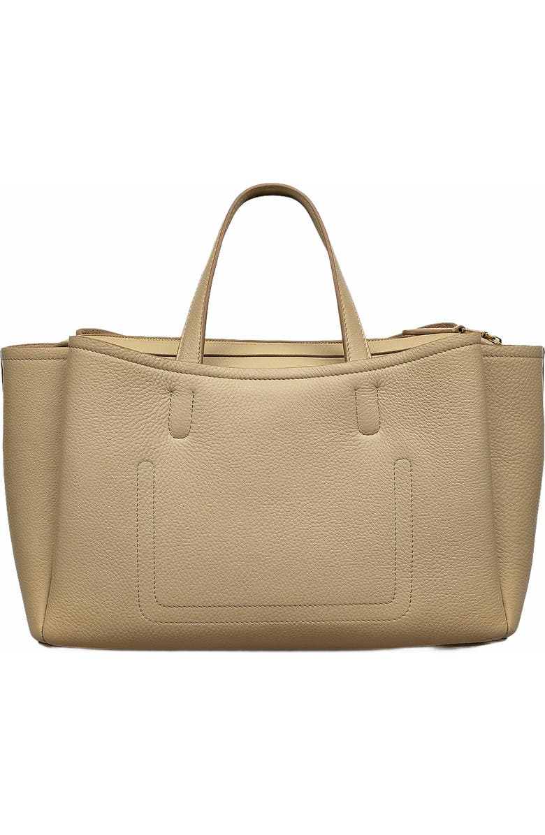 Radley Bathurst Mews Medium Ziptop Satchel Bag, Alternate, color, Stone