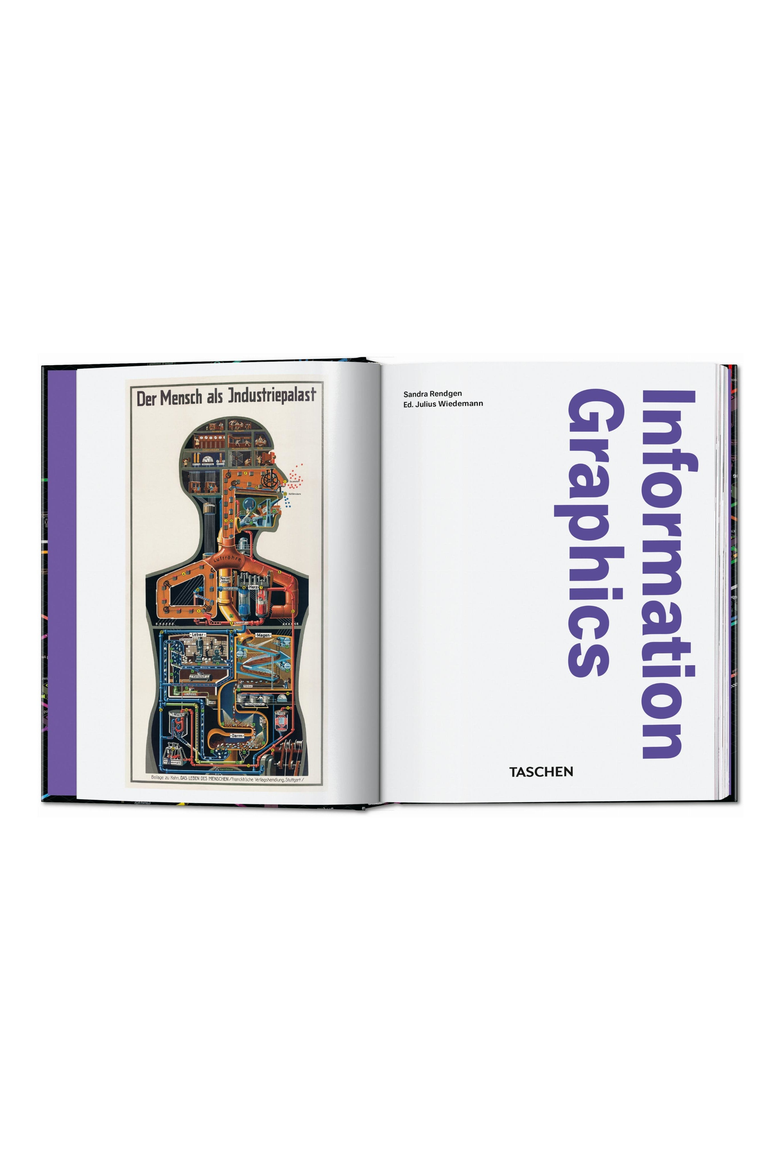 Information Graphics 45th ed Book, Alternate, color, Black