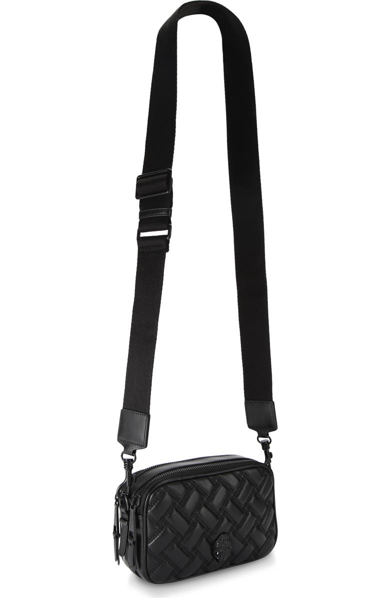 Kurt Geiger London Small Kensington Leather Camera Bag, Alternate, color, Black