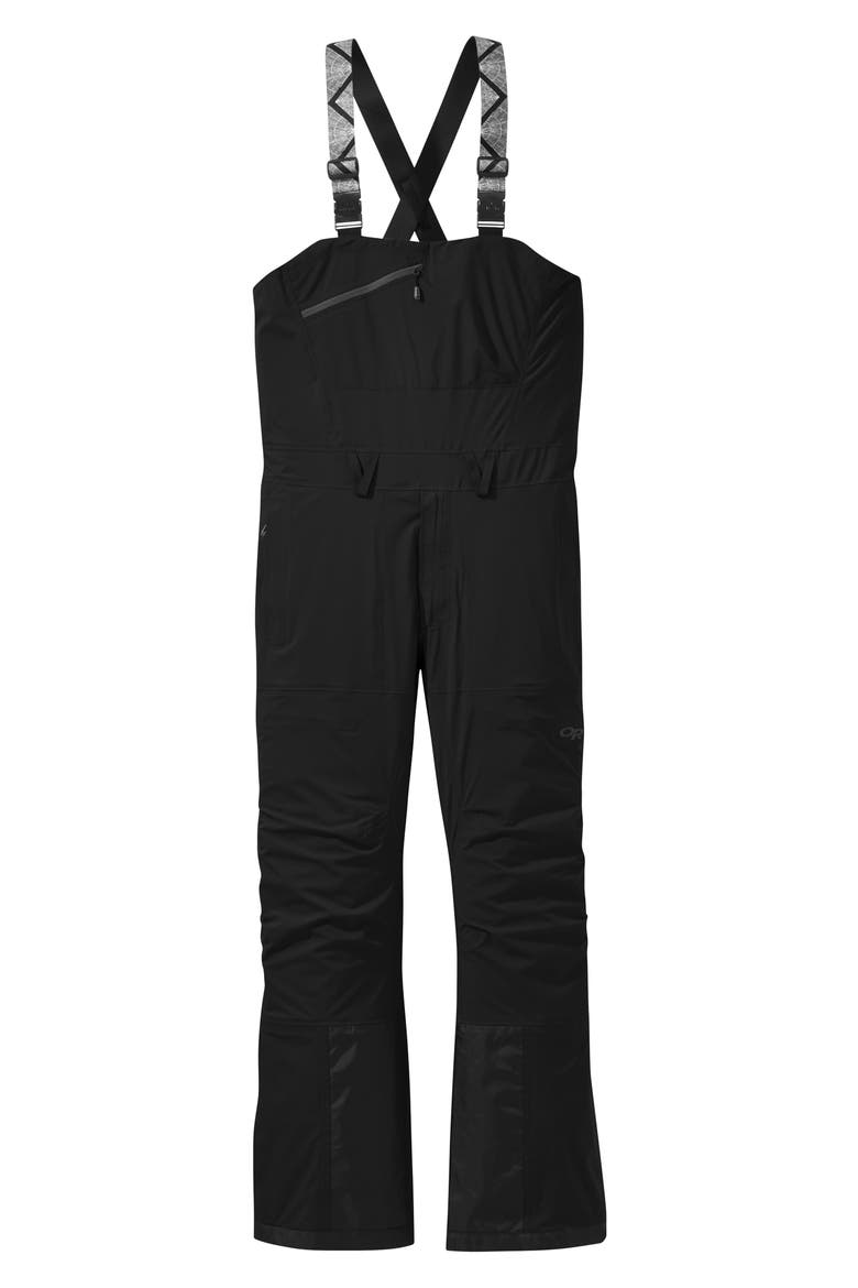 x Arcade® Men's Carbide Pertex® Shield Waterproof Bibs Snow Pants, Alternate, color, BLACK