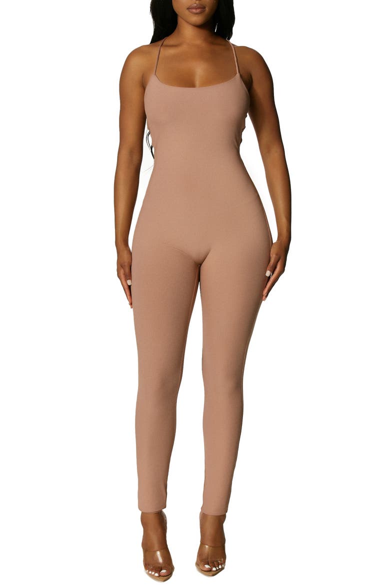 Crossback Cami Jumpsuit, Main, color, COCO