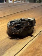 Fortela Western Buckle Leather Belt