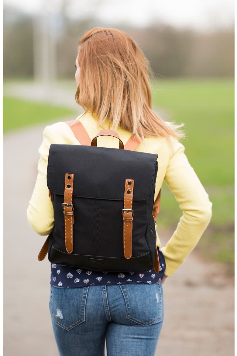 Joel Diaper Backpack, Alternate, color, BLACK