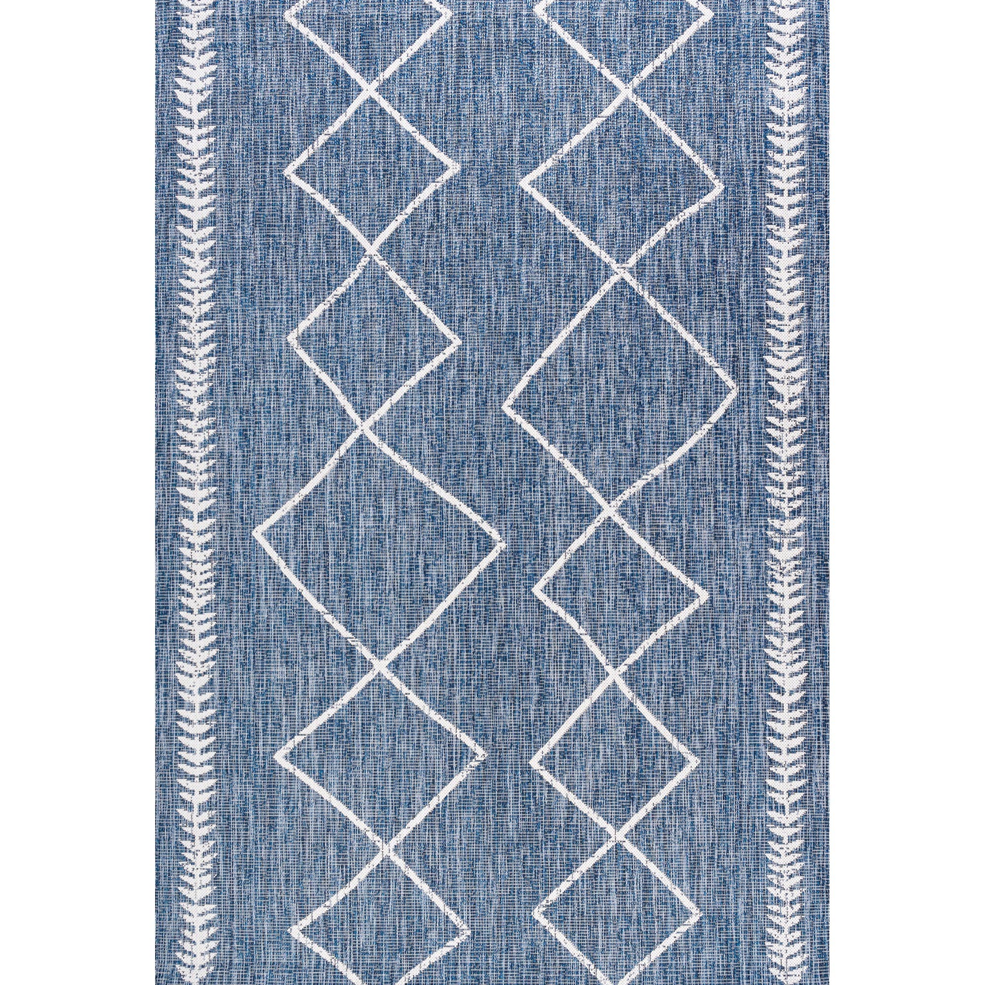 Blue/Ivory