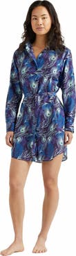 Vilebrequin Women's Eyes Of The Wind Cotton Silk Shirt Dress