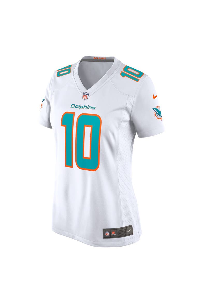 Women's Nike Tyreek Hill White Miami Dolphins Player Jersey, Alternate, color, White