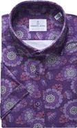 Emanuel Berg 4Flex Modern Fit Knit Dress Shirt