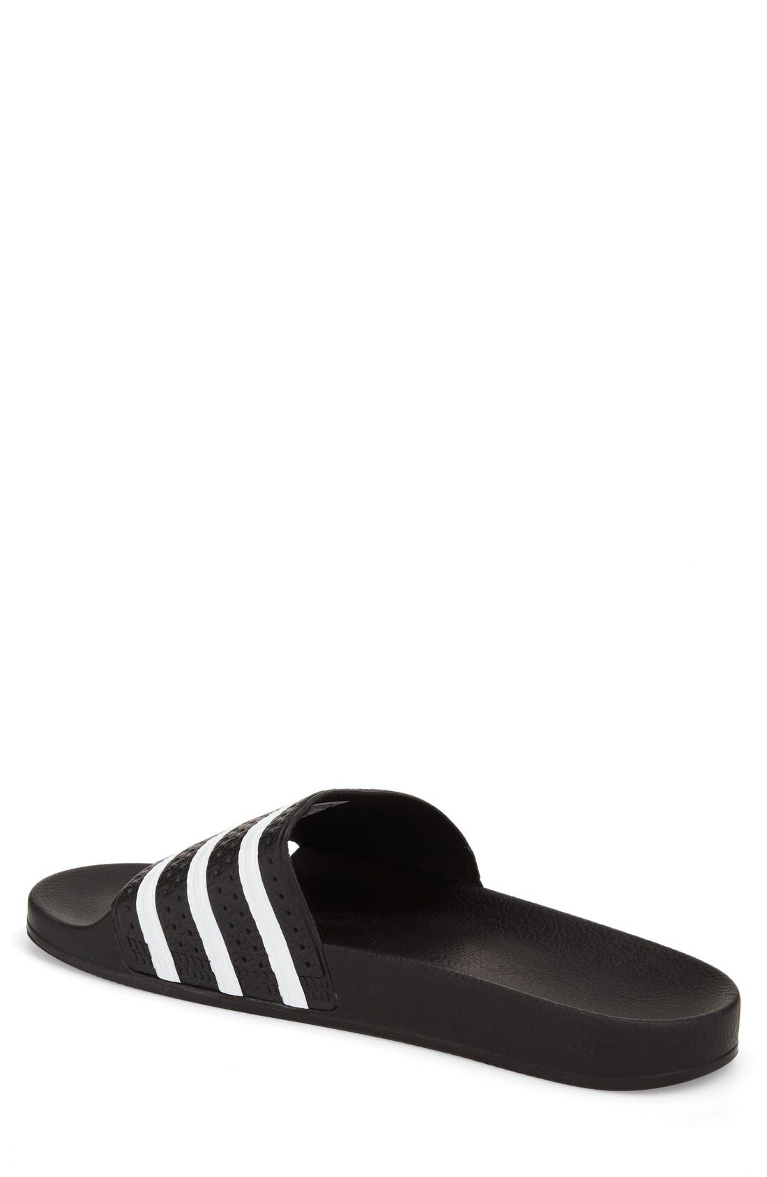 adidas Adilette Stripe Sport Slide, Alternate, color, 