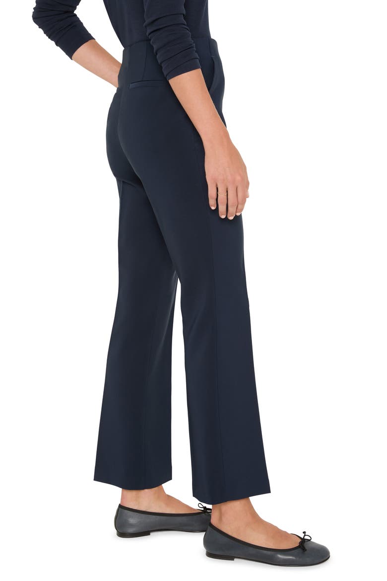 Plaza Pull-On Bootcut Pants, Alternate, color, DARK INDIGO