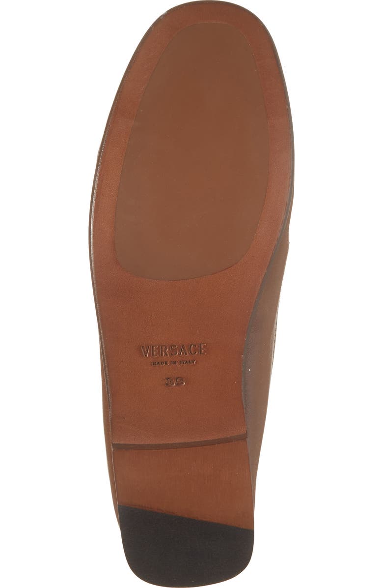 Versace Medusa Penny Loafer, Alternate, color, Rovere-Gold