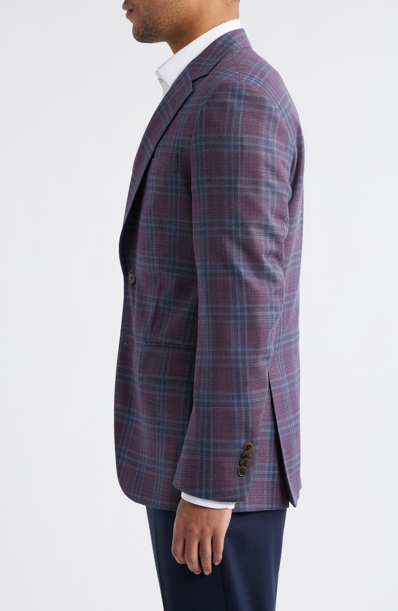 Peter Millar Flynn Classic Sport Coat, Alternate, color, Purple