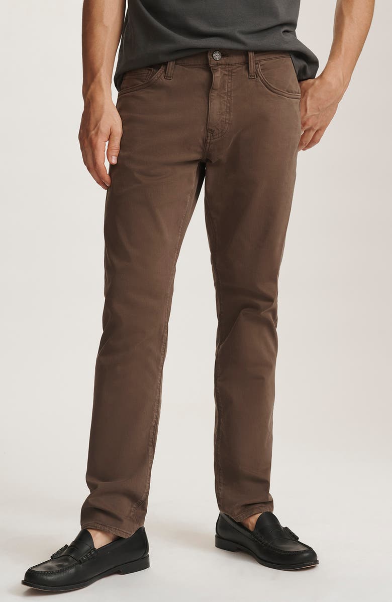 Mavi Jeans Jake Slim Fit Twill Pants, Main, color, Seal Twill