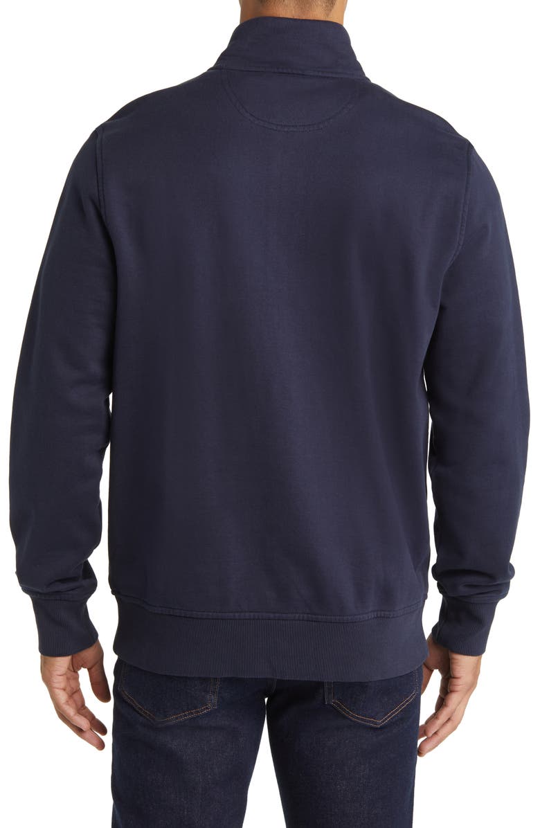 Brooks Brothers Half Zip Cotton Knit Pullover, Alternate, color, 