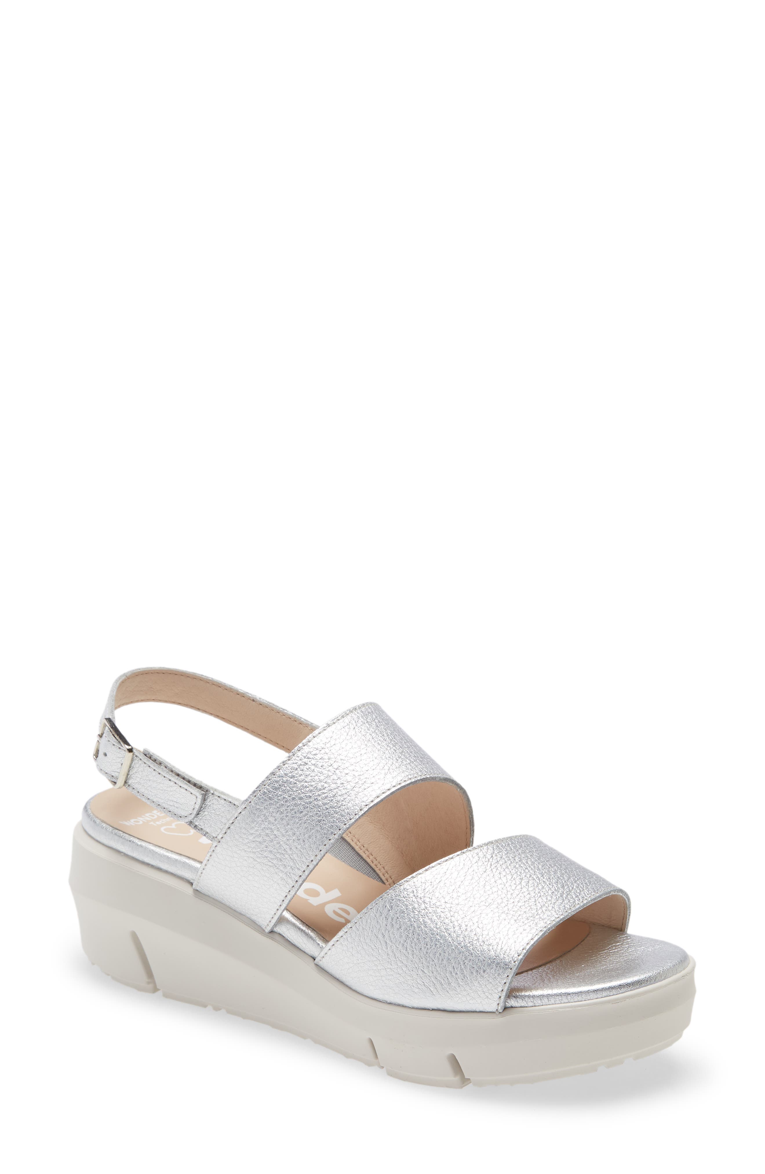 Wonders D-8211 Platform Sandal, Main, color, 