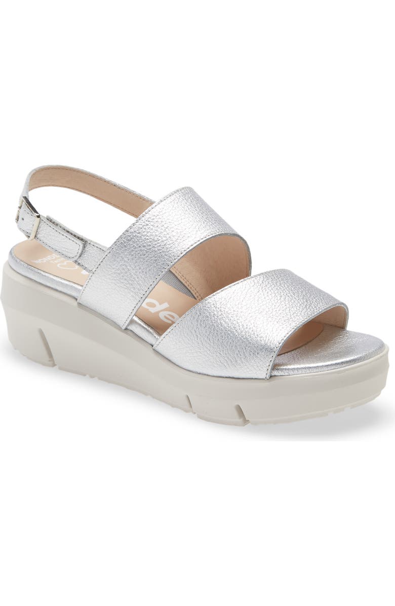 Wonders D-8211 Platform Sandal, Main, color,