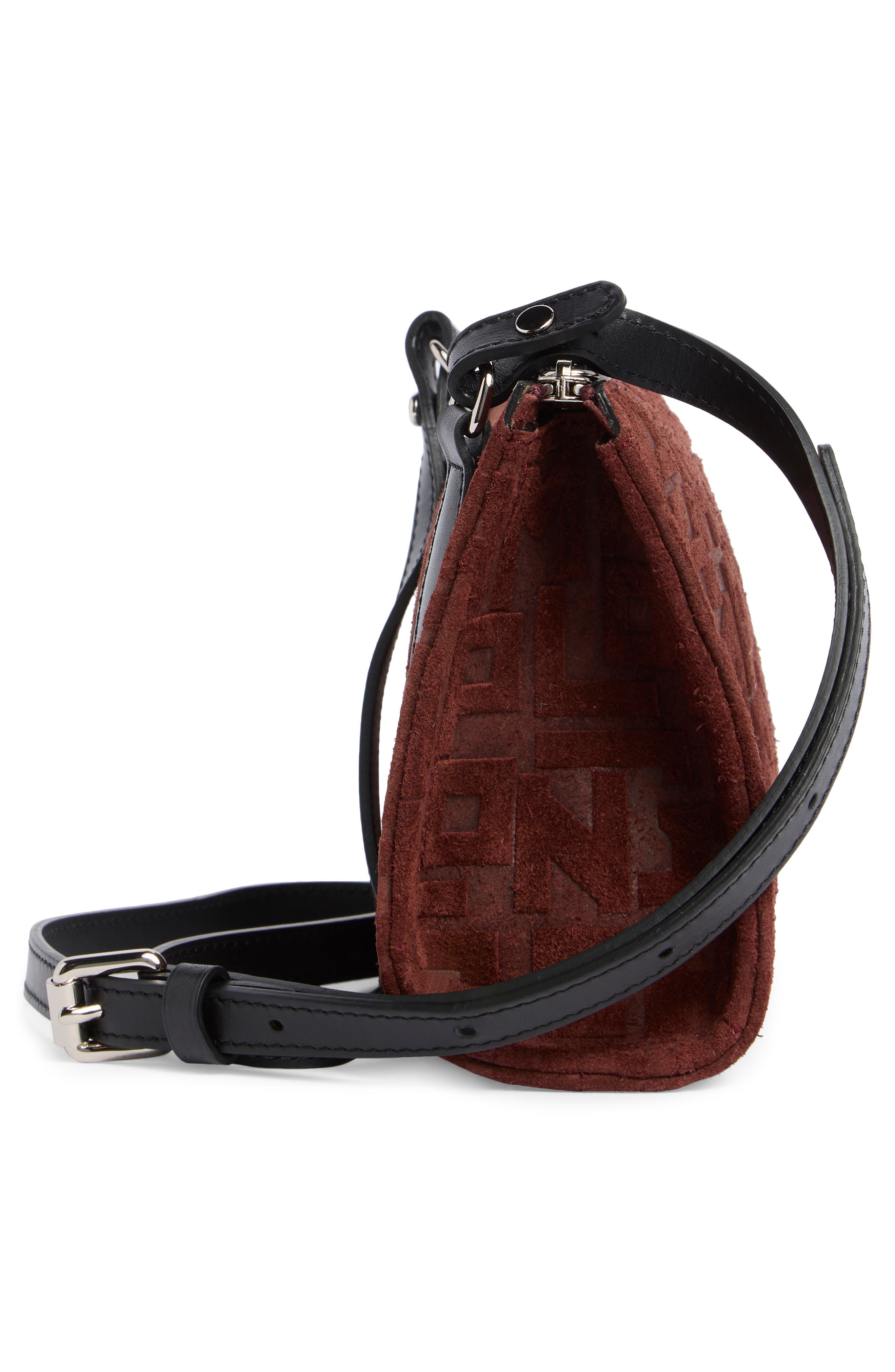 Longchamp Voyage Velvet Crossbody Bag, Alternate, color, 