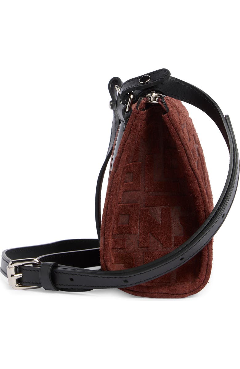 Longchamp Voyage Velvet Crossbody Bag, Alternate, color,