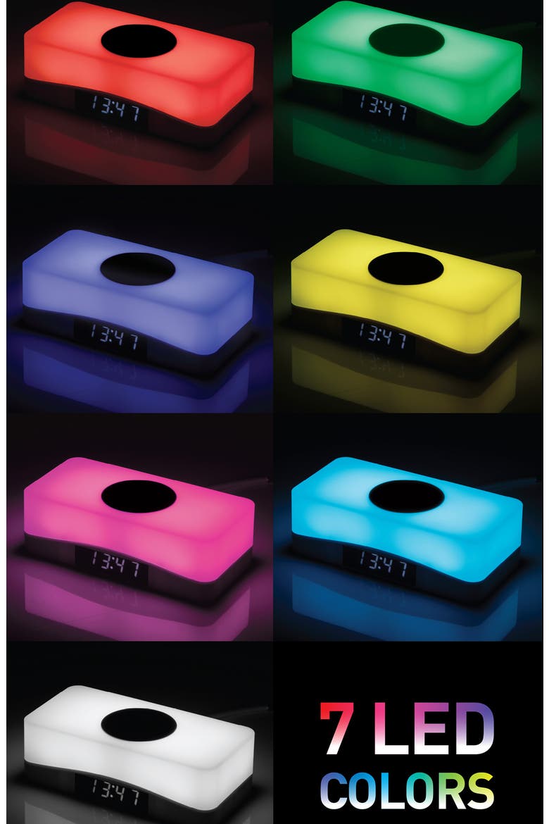 Glow Powerclock, Alternate, color, WHITE