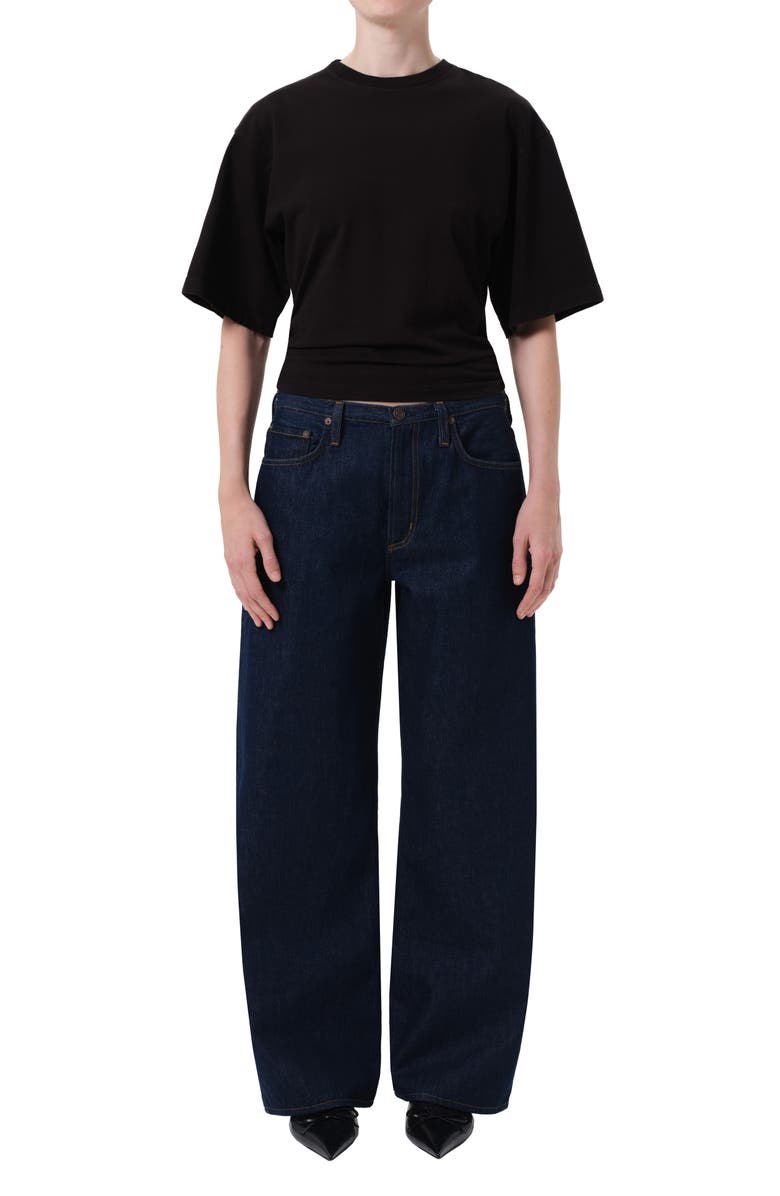 AGOLDE Kiera Low Rise Wide Leg Jeans, Alternate, color, Rinse Rinse