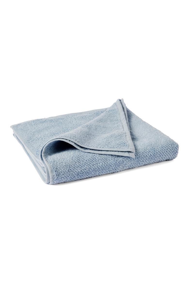 Air Weight® Organic Cotton Washcloth, Main, color, STONE BLUE
