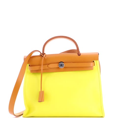 Herbag Zip Berline Vache Canvas and Leather 31
