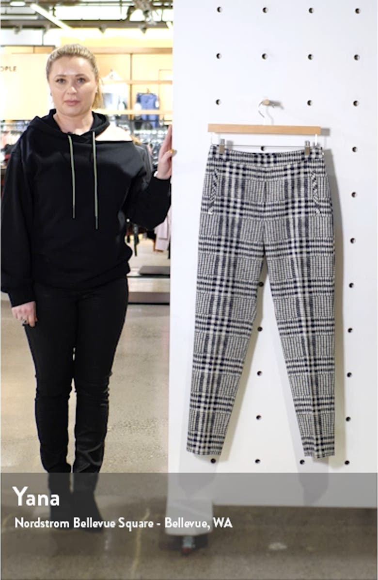 Hanette Plaid Ankle Pants, sales video thumbnail