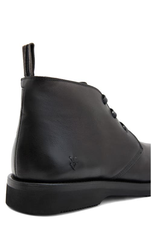 John Varvatos Varick Leather Chukka Boot In Black