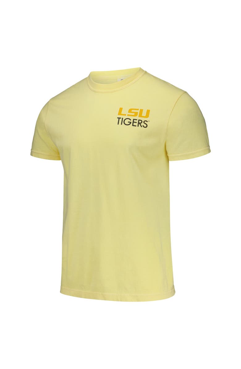 IMAGE ONE Unisex Gold LSU Tigers Scenic Comfort Colors T-Shirt, Alternate, color, 