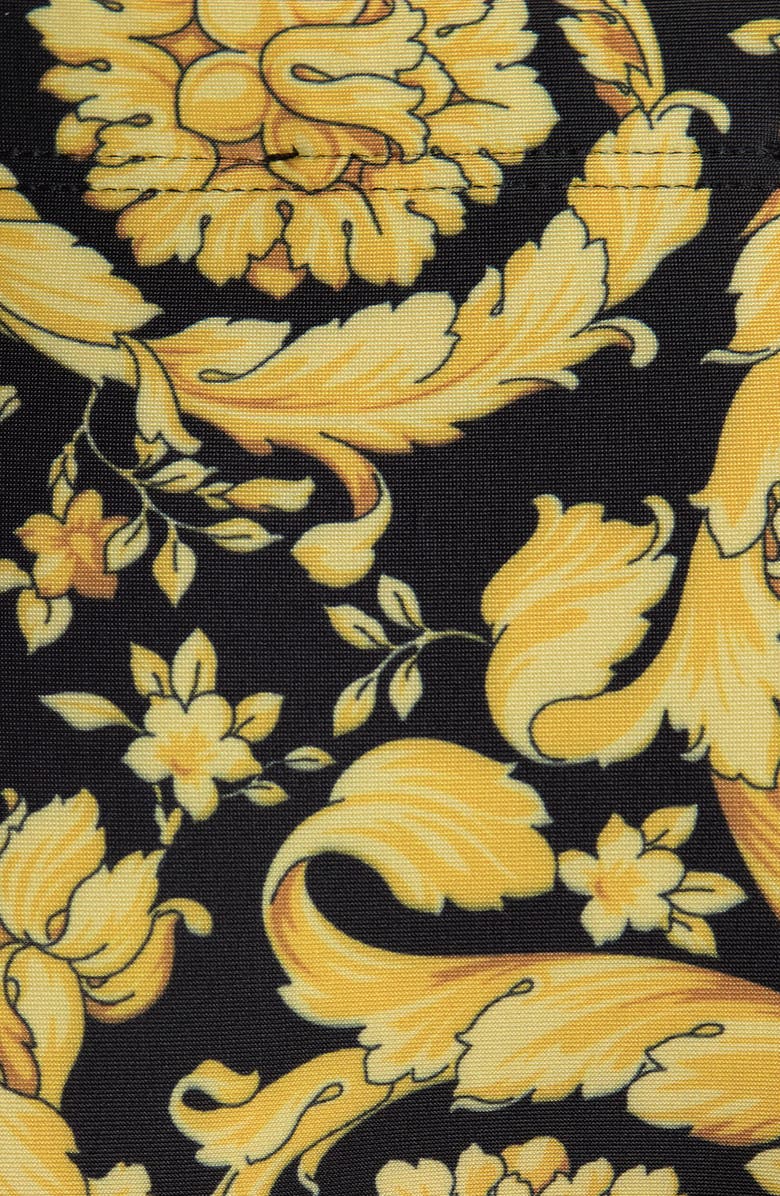 Versace Barocco Swim Briefs, Alternate, color, Black/ Gold