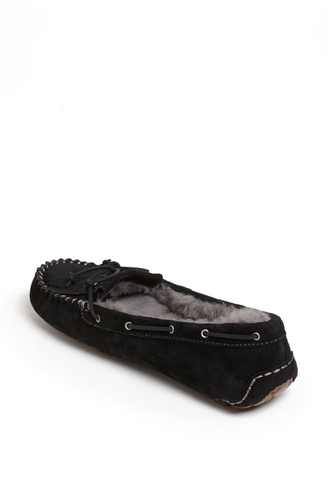 Australia 'Mandy' Slipper, Alternate, color, BLACK