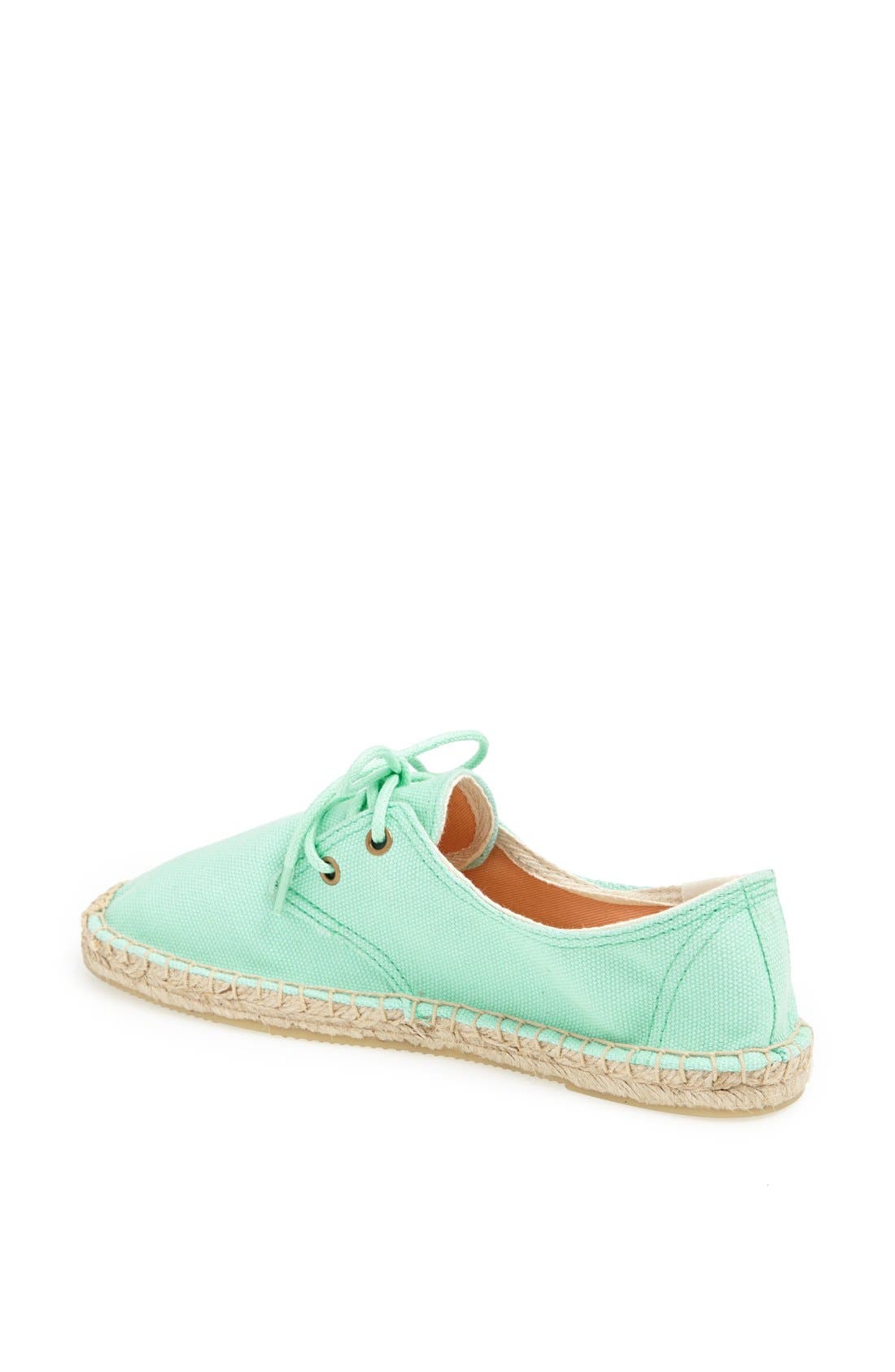 'Derby' Espadrille Sneaker, Alternate, color, AQUA
